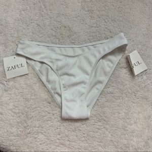 Zaful White Bikini Bottom